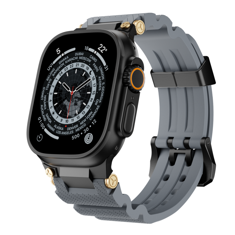 Flexible Rubber Strap For Apple Watch