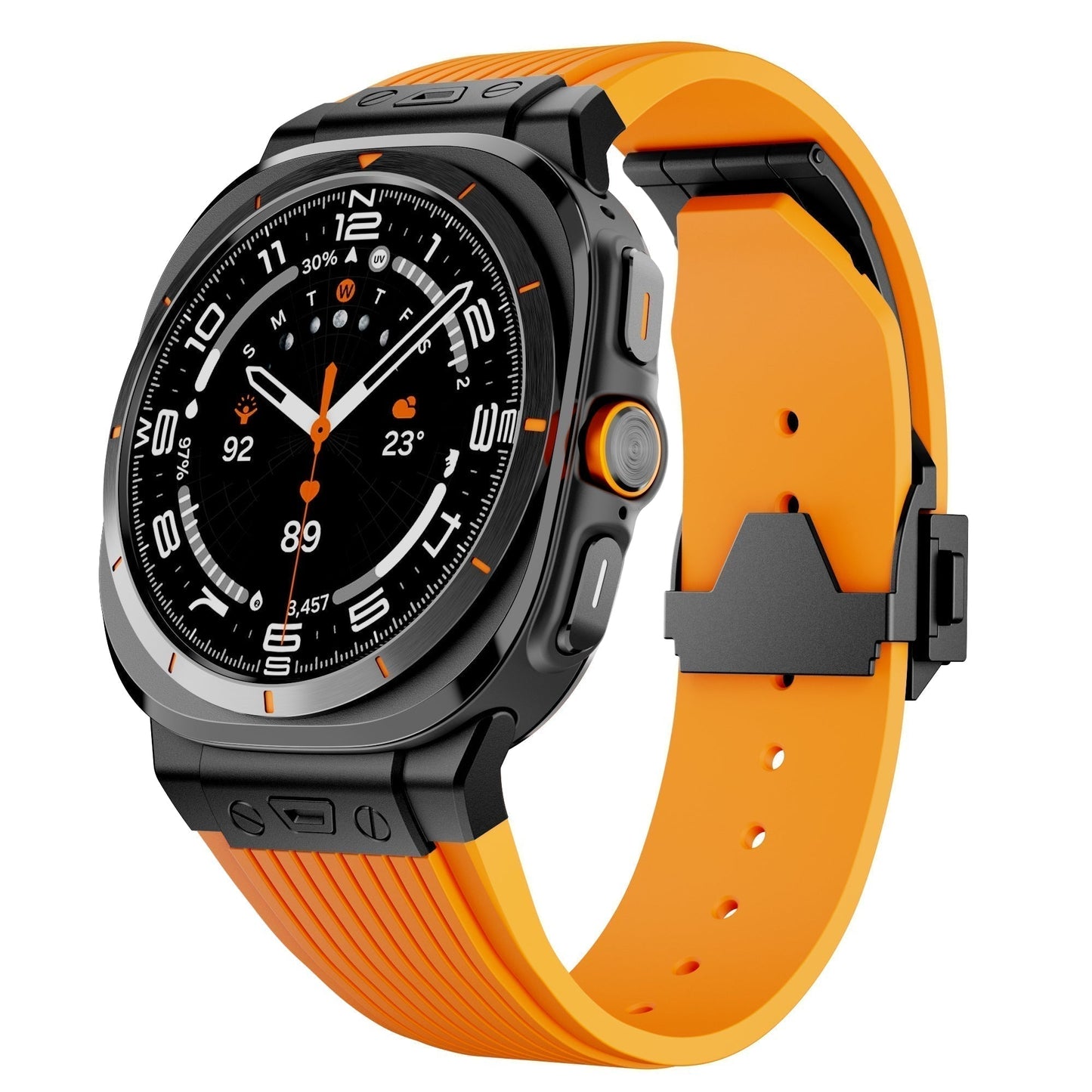 Durable Rubber Strap for Samsung Watch Ultra