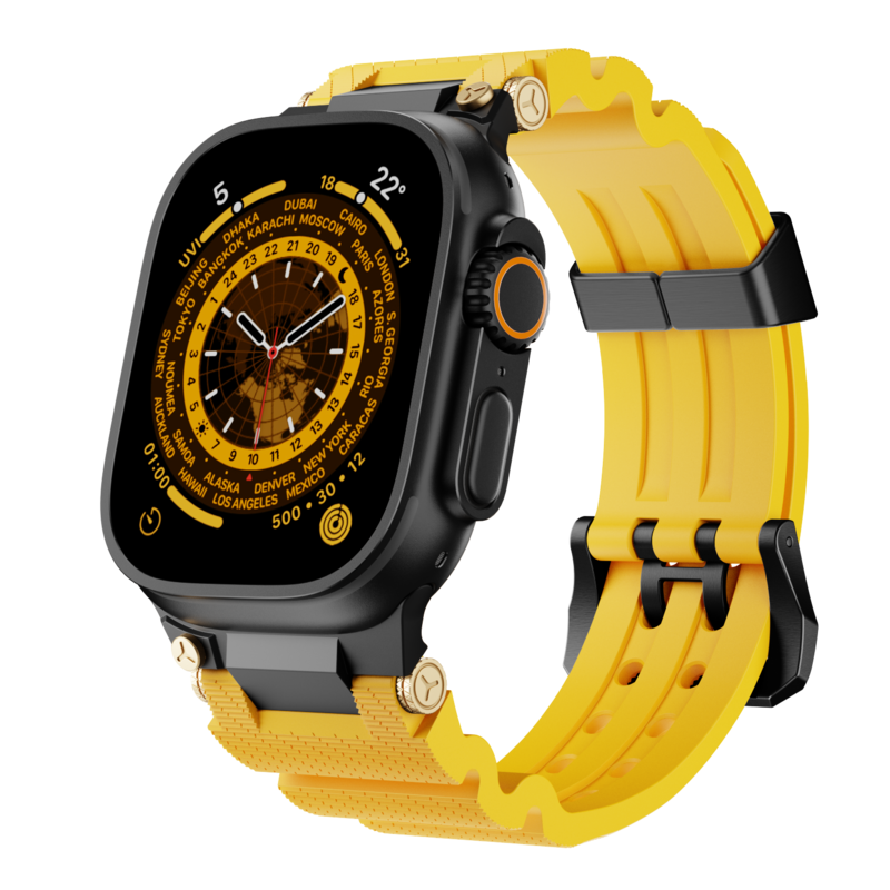 Flexible Rubber Strap For Apple Watch