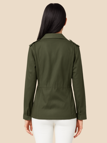 Women's Slim Fit Water Resistant Jacket
