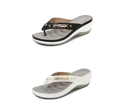 Comfortable Cushioned Beach Flip Flop Sandals