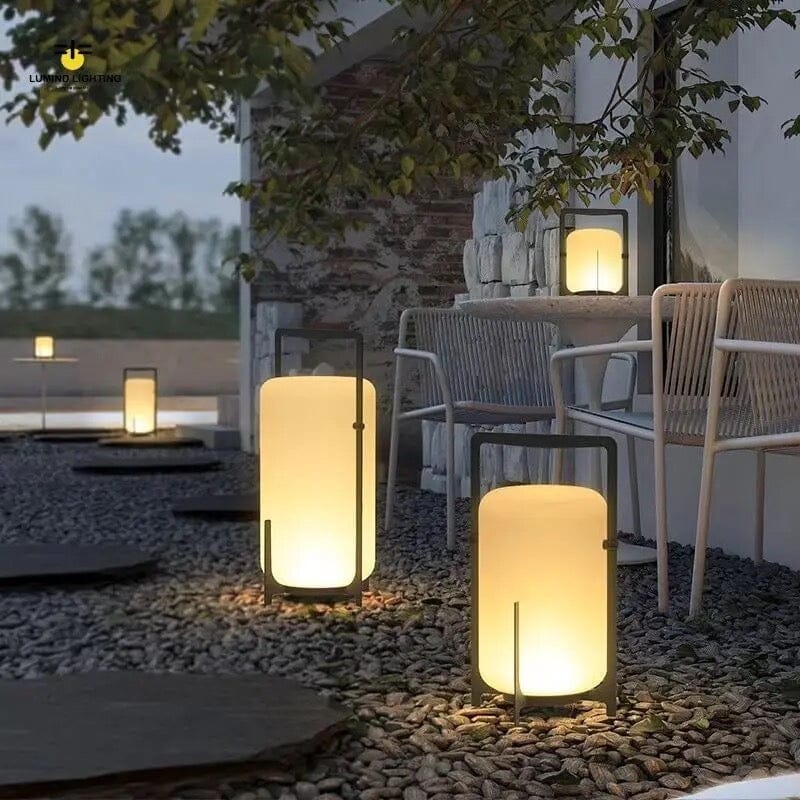 Weatherproof Garden String Lights Stainless Steel