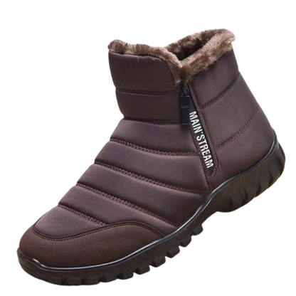 Fur Ankle WaterProof Boots Orthopedic Shoes For Men Trendy Winter 2024