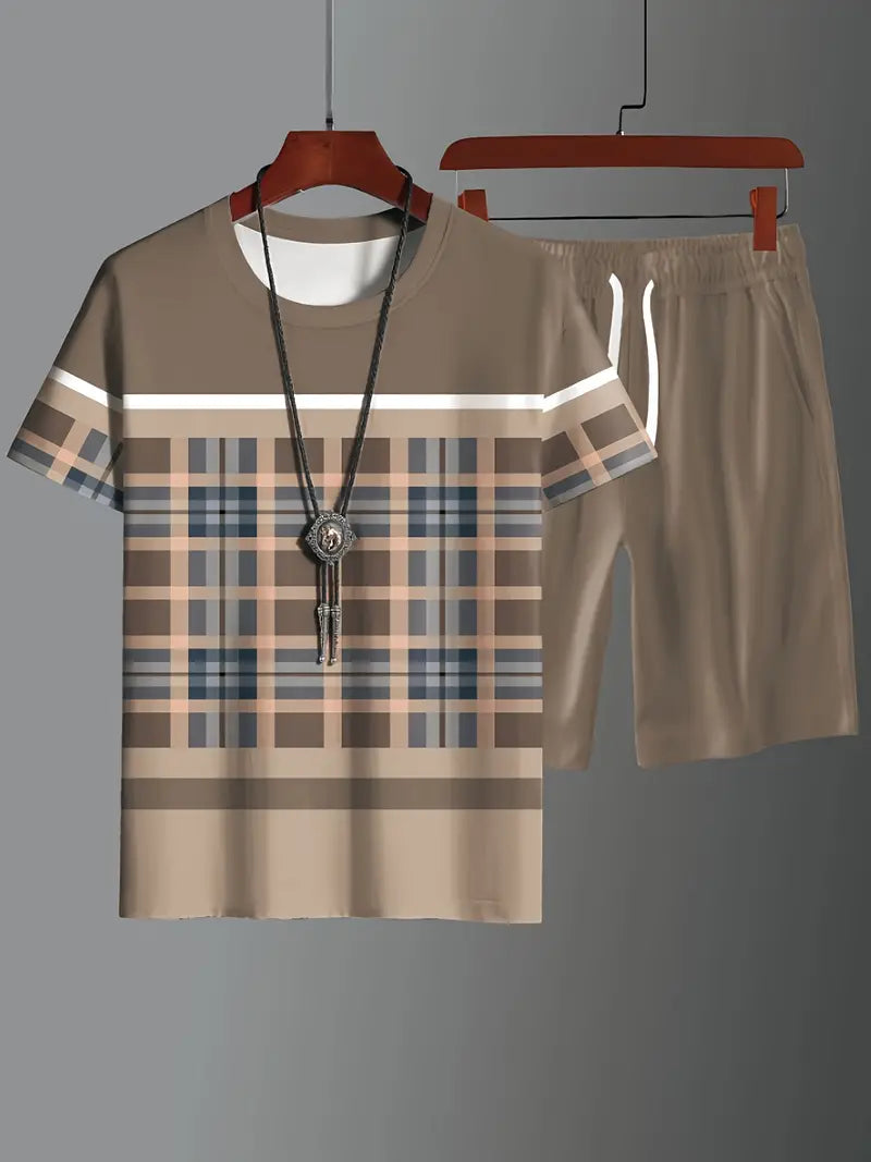 Summer 2-Piece Shorts and Tee Set - OutfitLondon