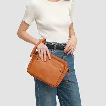 Authentic Leather Cross Body Purse