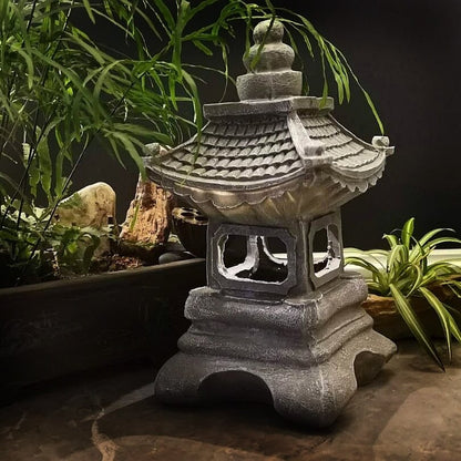 Serene Solar Powered Garden Lantern Light