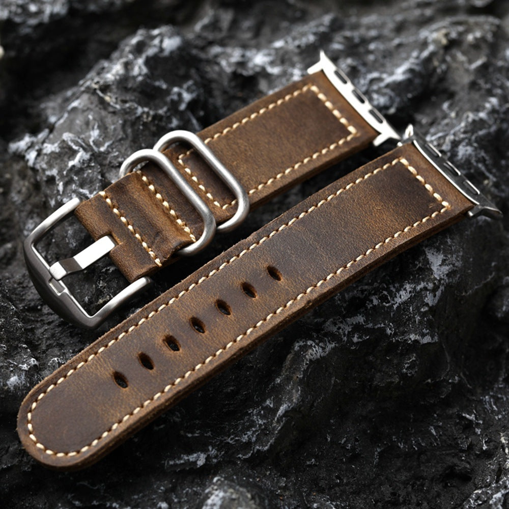 Authentic Premium Leather Apple Watch Band
