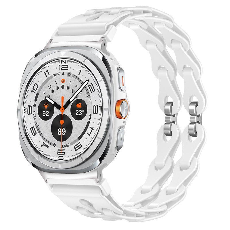 Flexible Rubber Strap for Samsung Galaxy Watch Ultra 47mm