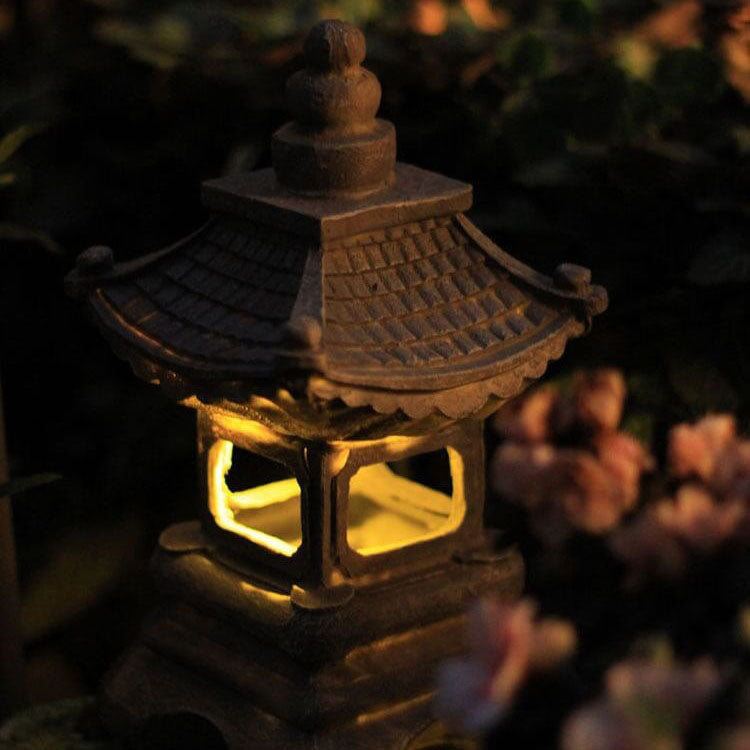Serene Solar Powered Garden Lantern Light