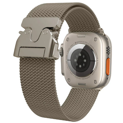 Fashionable Braided Metal Band for Apple Watch