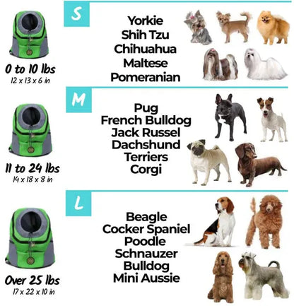 Fur Sport Backpack for Pets - Adjustable & Safe