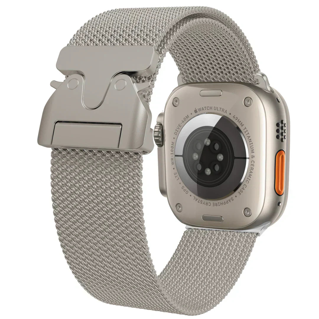 Fashionable Braided Metal Band for Apple Watch