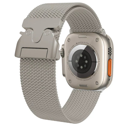Fashionable Braided Metal Band for Apple Watch
