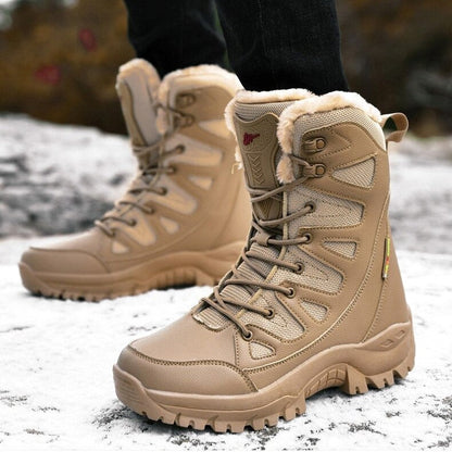 Snow Boots Fur Lined Orthopedic Shoes for Women and Men
