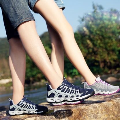 Unisex -New Mesh Lace Up Outdoor Hiking Sneakers