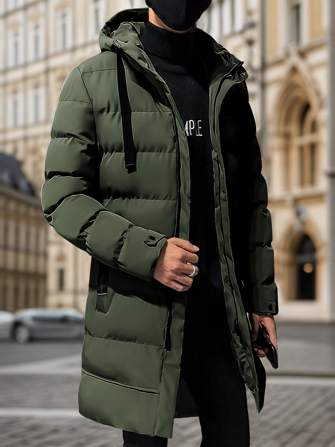 Warm Insulated Men's Rain Jacket - OutfitLondon