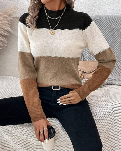 Warm Soft Knit Winter Sweater - OutfitLondon