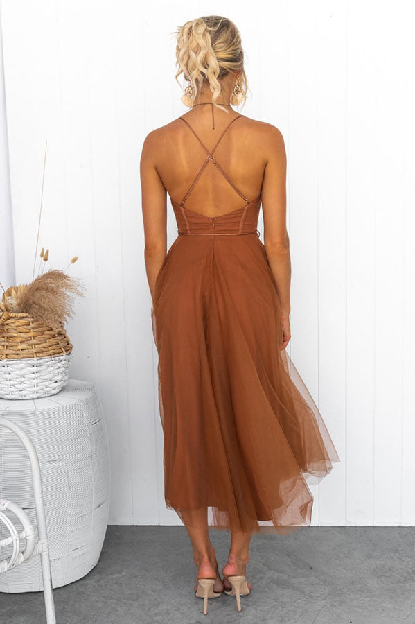 Beautiful Lace Corset Waist Dress