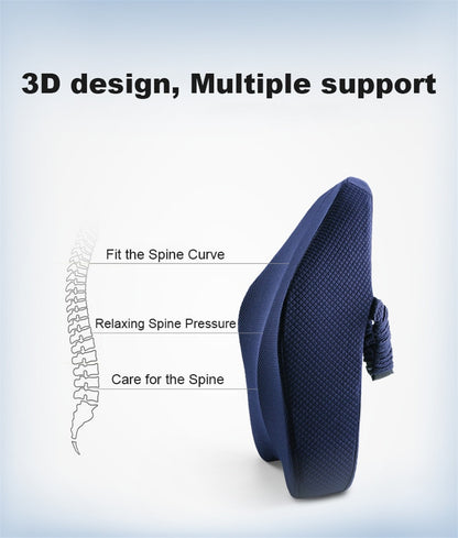 Upgraded Orthopedic Memory Foam Seat Cushion