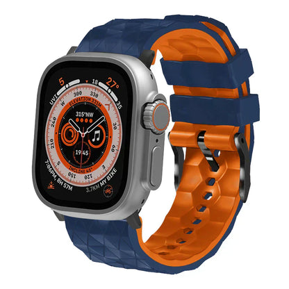 Stylish Dual Color Watch Band For Apple Watch