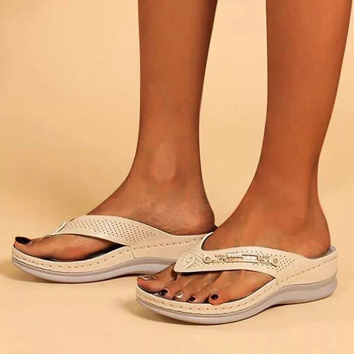 Comfortable Cushioned Beach Flip Flop Sandals
