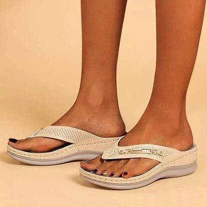 Comfortable Cushioned Beach Flip Flop Sandals