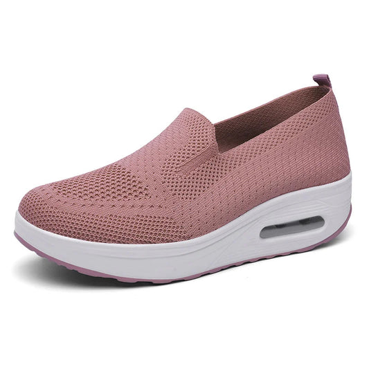Platform Walking Shoes - Comfort Fit For Wide Feet