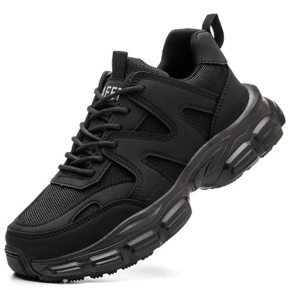 Steel Toe Cap Trainers | Women Safety Shoes | Non-Slip Puncture Proof Work Boots