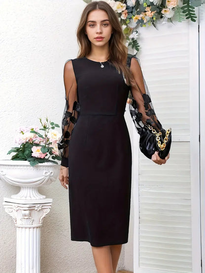 Classic Knee Length Midi Dress