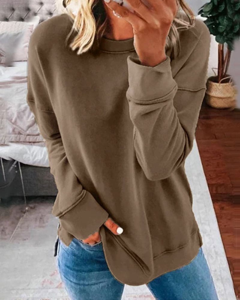 Comfy Women's Cotton Blend Sweater