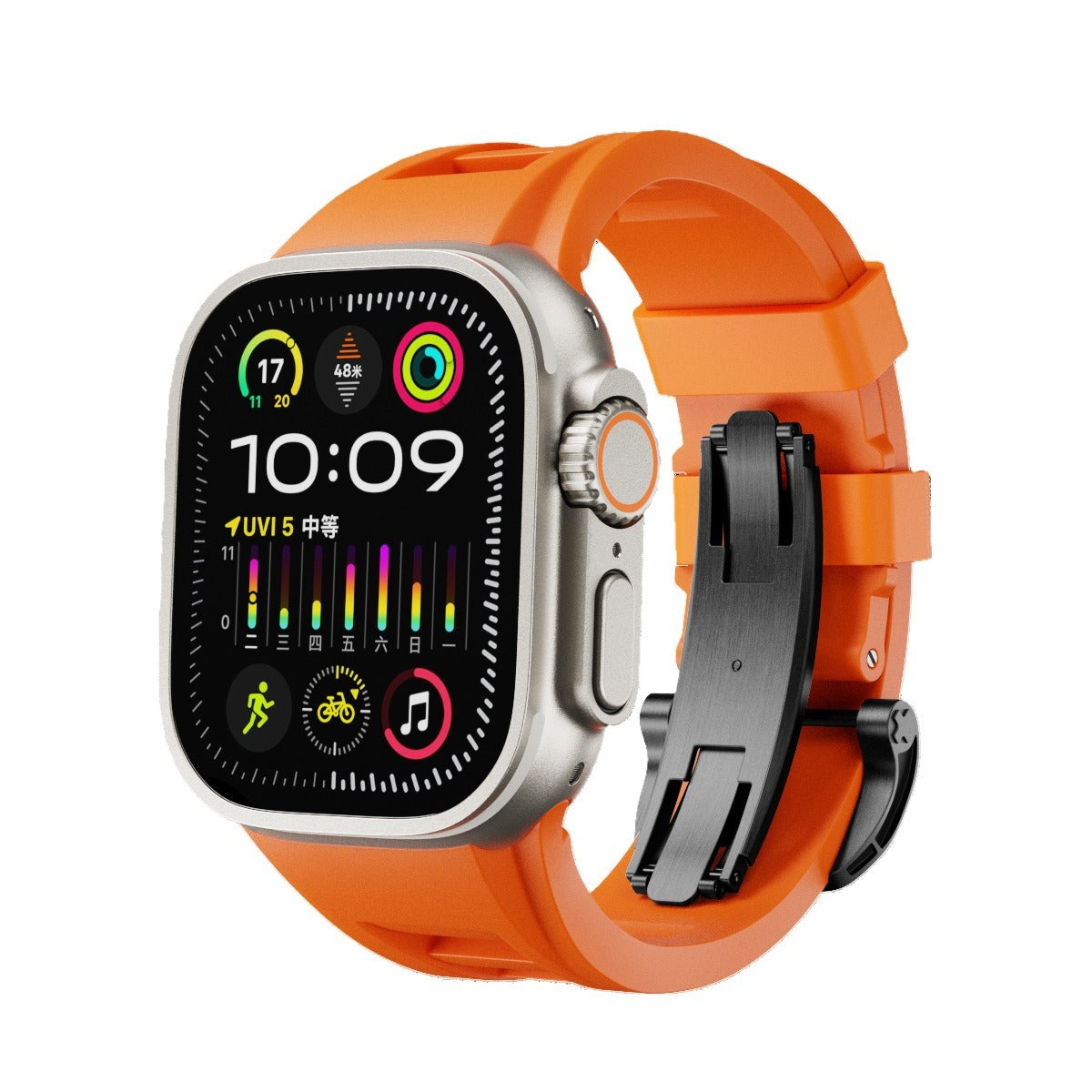 Tough Rubber Sport Watch Band - OutfitLondon
