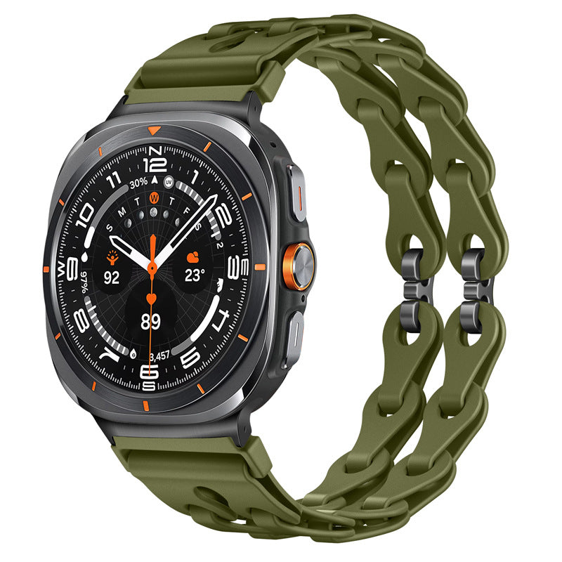 Flexible Rubber Strap for Samsung Galaxy Watch Ultra 47mm
