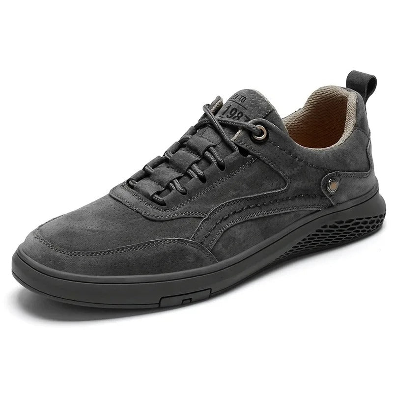 Vintage Style Brown Running Shoes