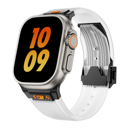 Clear Gel Apple Watch Band