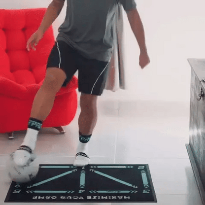 Elite Soccer Practice Mat with Coaching Videos
