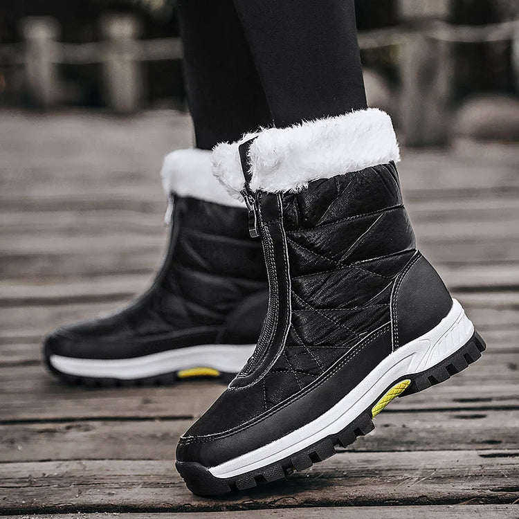 Warm Waterproof Insulated Snow Boots for Women