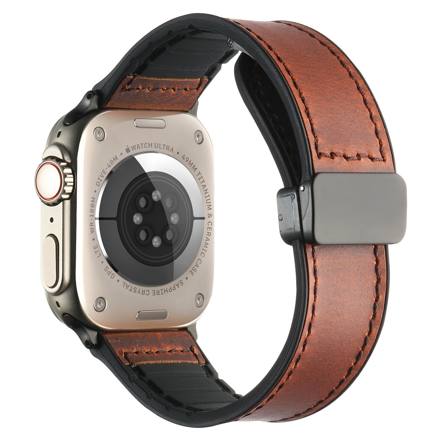 Soft Leather Quick Release Watch Band