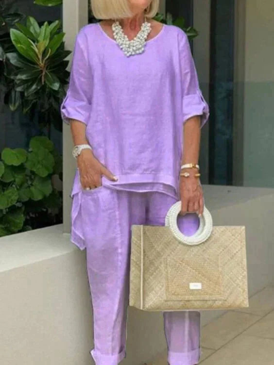 Trendy Ladies Relaxing Outfit Set