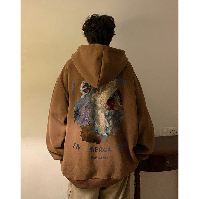 Men's Casual Oversized Cotton Hoodie