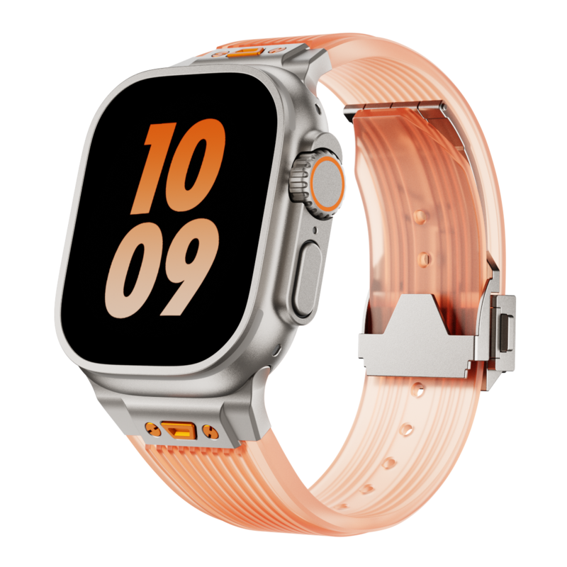 Comfortable Flexible Apple Watch Silicon Strap Band