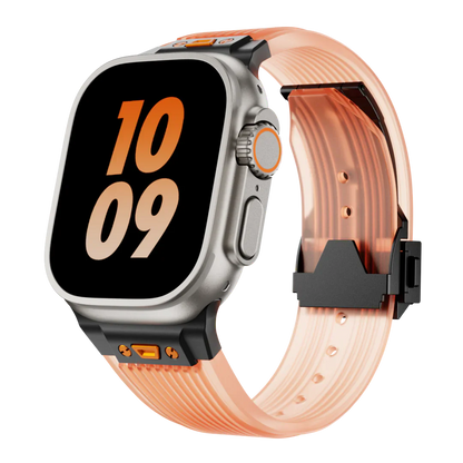 Clear Gel Apple Watch Band
