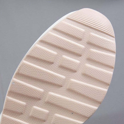 Orthopedic Lace-up Wedge Sneakers