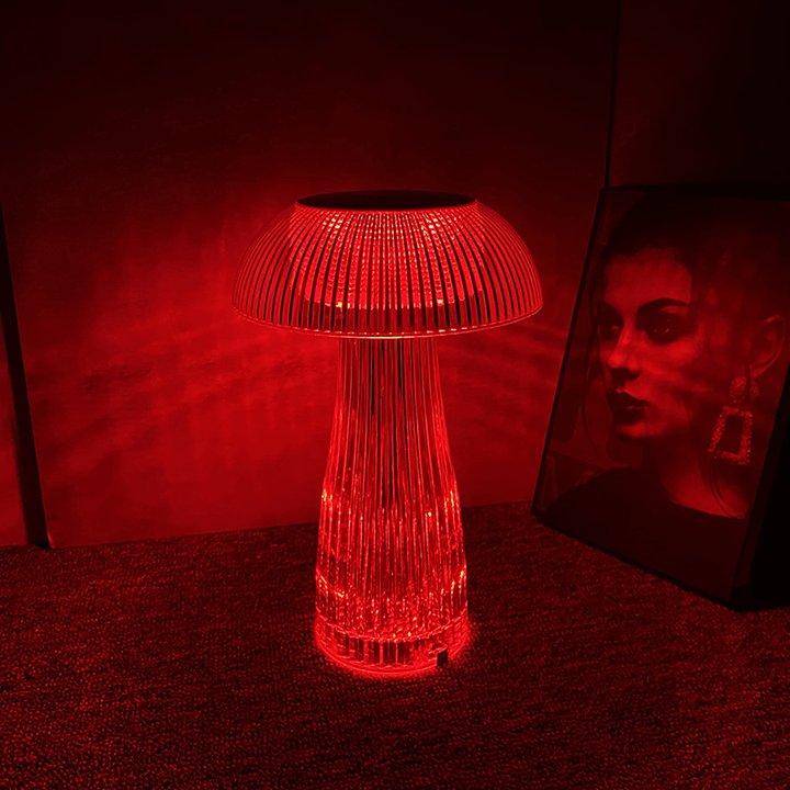 Rechargeable Crystal Jellyfish Table Lamp