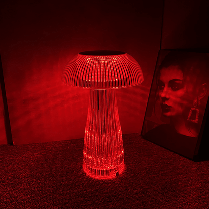 Rechargeable Crystal Jellyfish Table Lamp