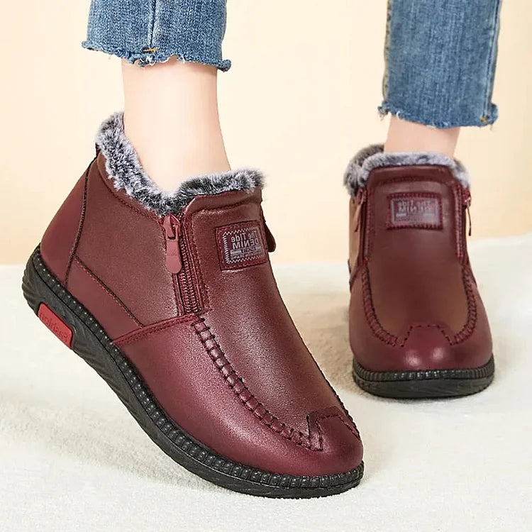 Insulated Women's Snow Boots Waterproof Ankle Boots