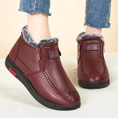Insulated Women's Snow Boots Waterproof Ankle Boots