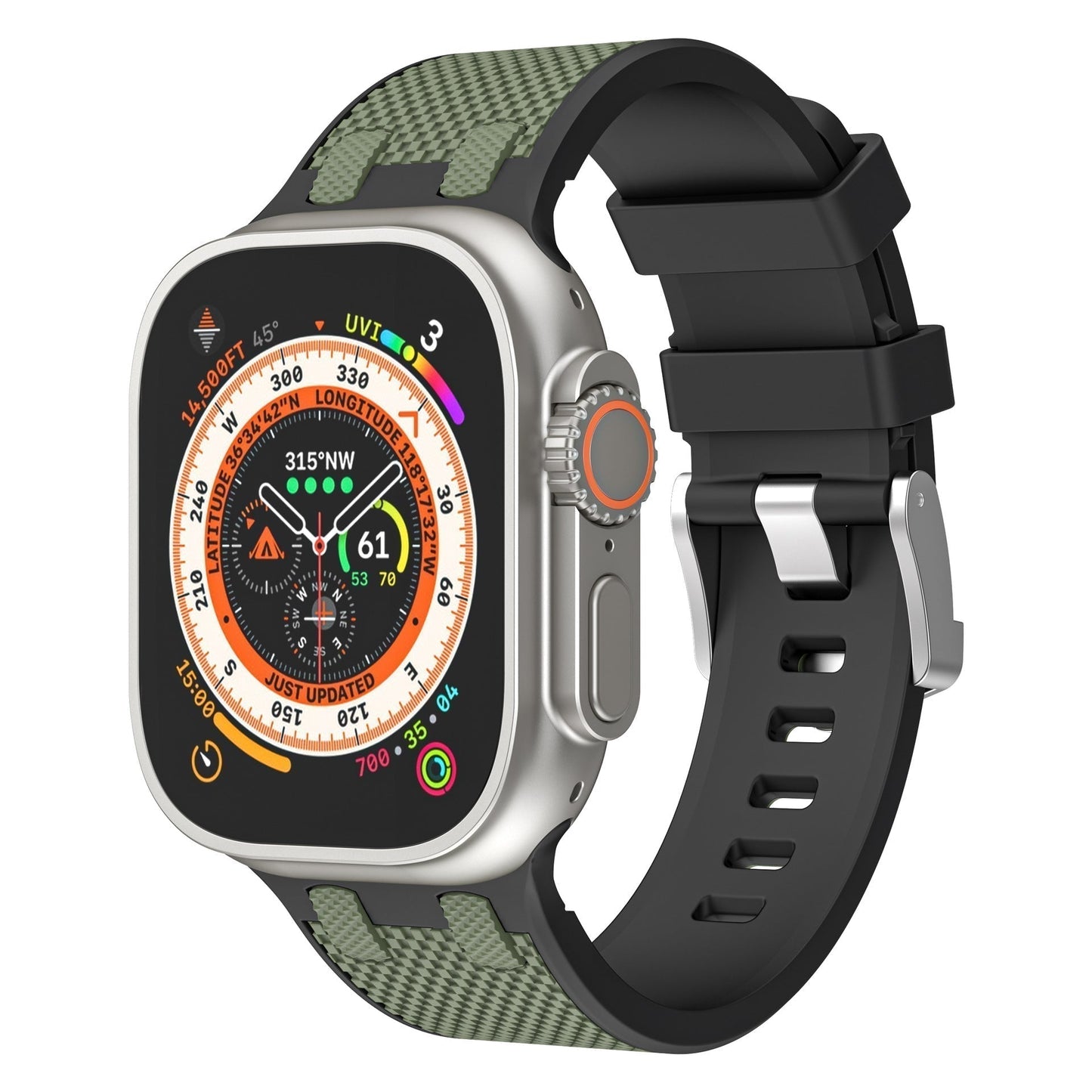 Vibrant Rubber Band for Apple Watch