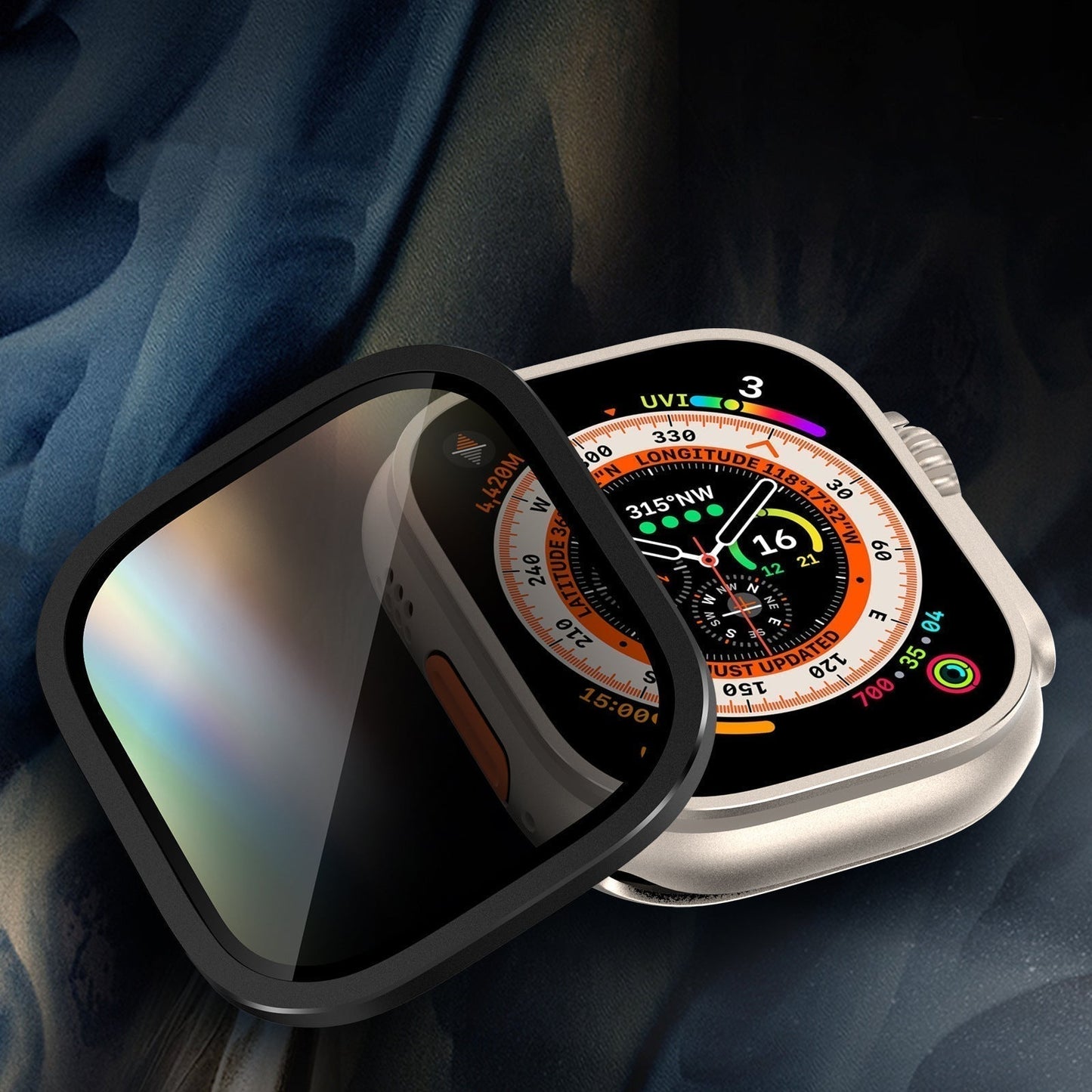 Private Screen Guard for Apple Watch Ultra