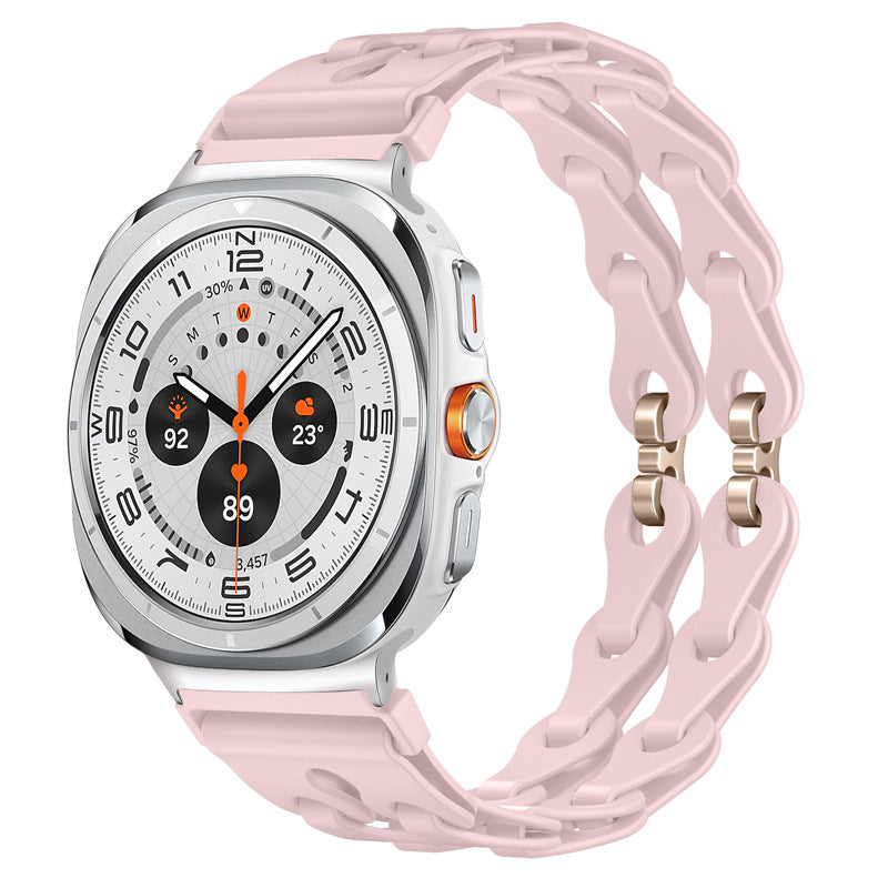 Flexible Rubber Strap for Samsung Galaxy Watch Ultra 47mm