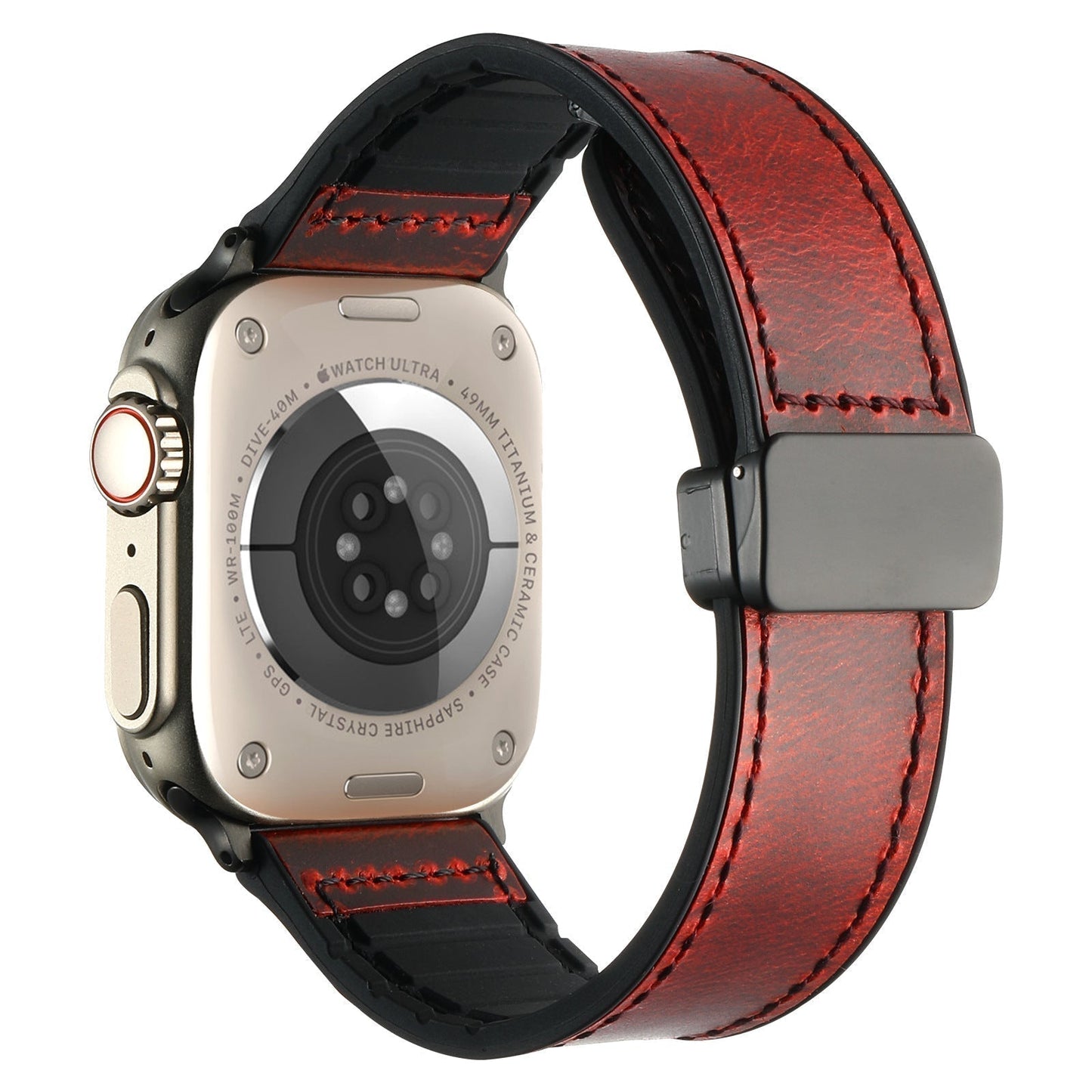 Soft Leather Quick Release Watch Band